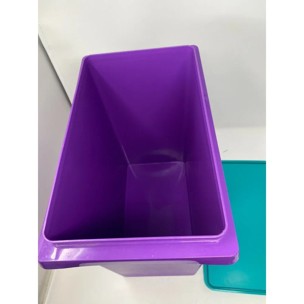 Tupperware‎ Hostess Beach Bright Picnic Totes & Cup Teal & Purple Retro Set